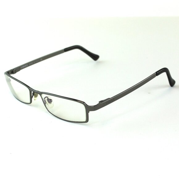 Versace MOD 1041 1001 Unisex Gunmetal Eyeglasses Size 51/17/135 - Picture 1 of 11